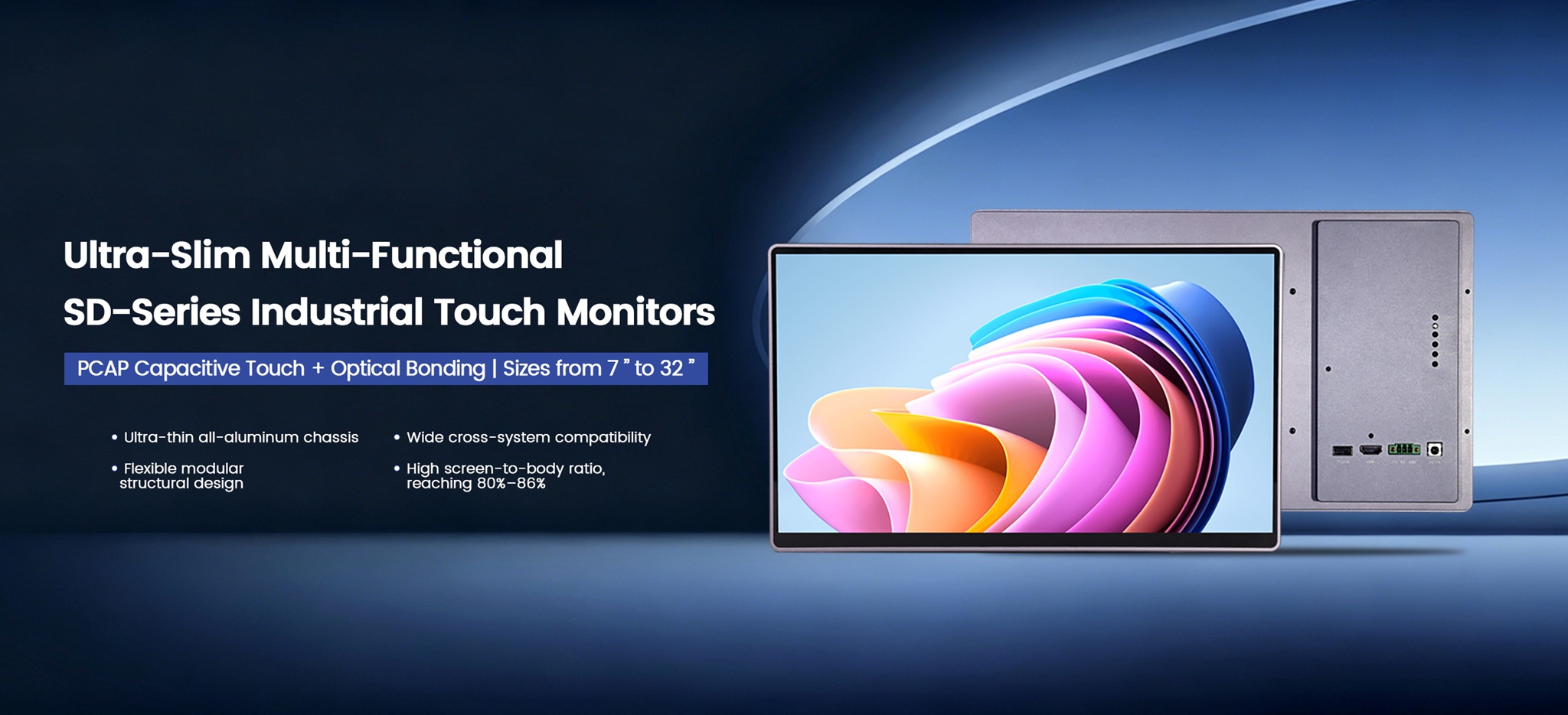 SD Industrial Touch Monitor